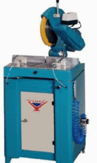 YILMAZ-KD 400-P-Пила с пневматическими режимами и ручной подачей пильного диска, диск 400 мм.